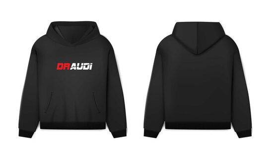HOODIE "DR.AUDI" ar logotipu
